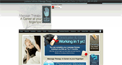 Desktop Screenshot of lamassageschool.com