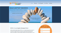 Desktop Screenshot of lamassageschool.us
